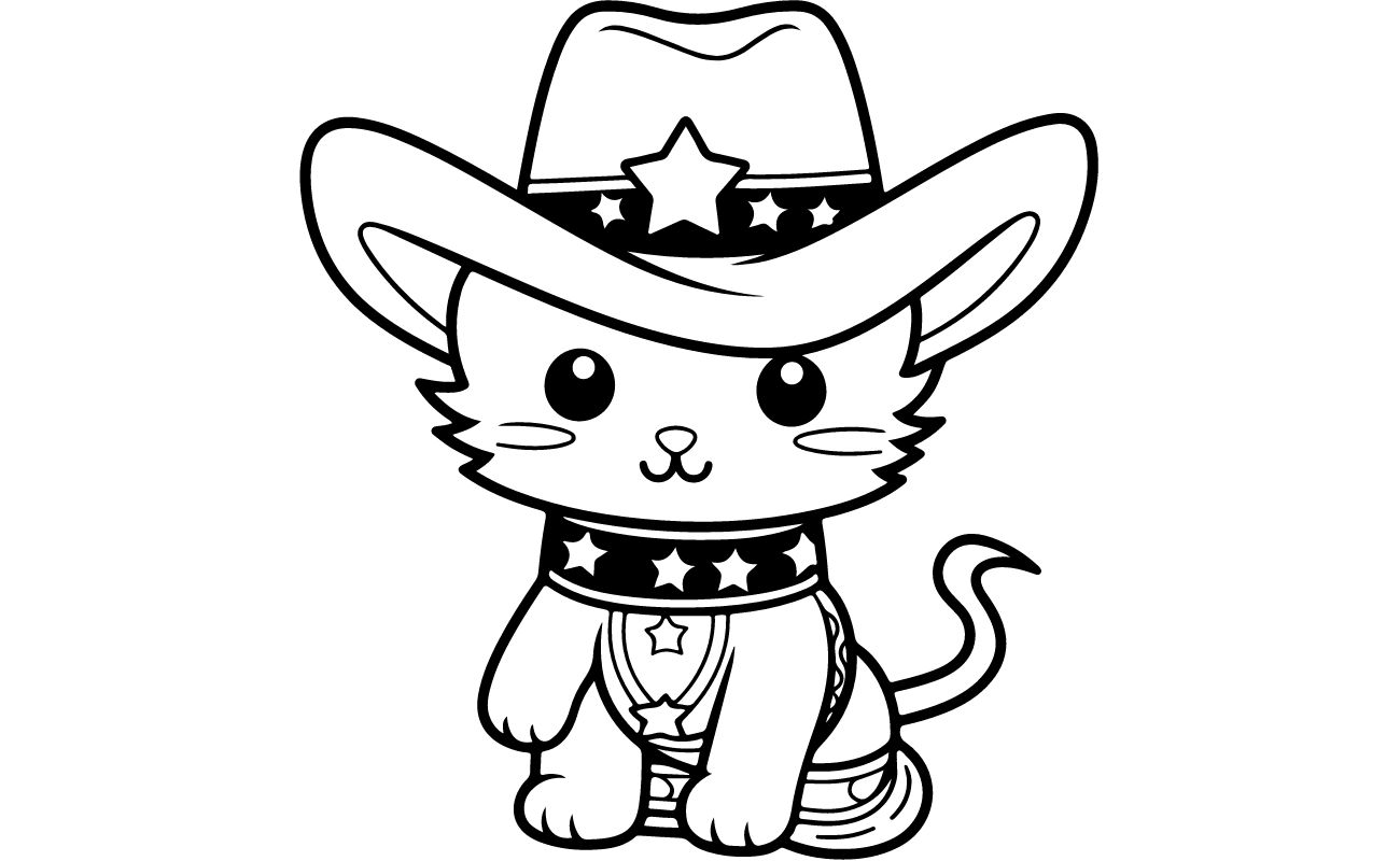 Cat Coloring Pages