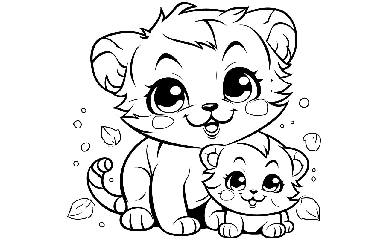 Cat Coloring Pages