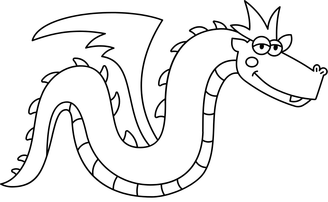 dragon coloring pages 