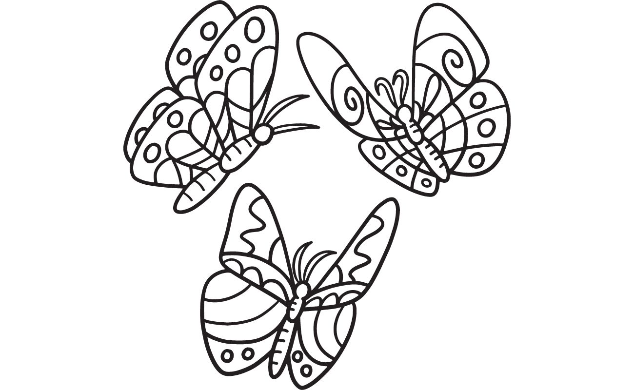 Butterfly Coloring Pages