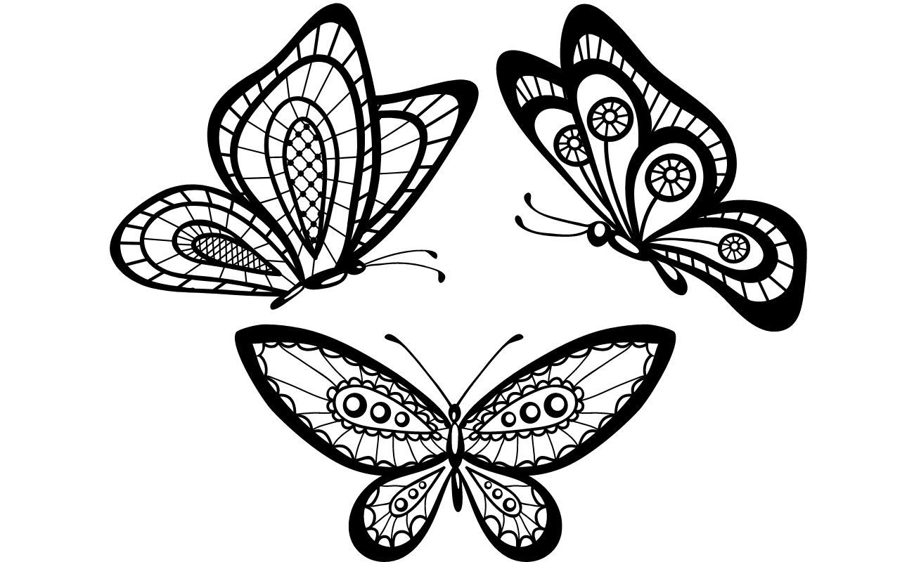 Butterfly Coloring Pages