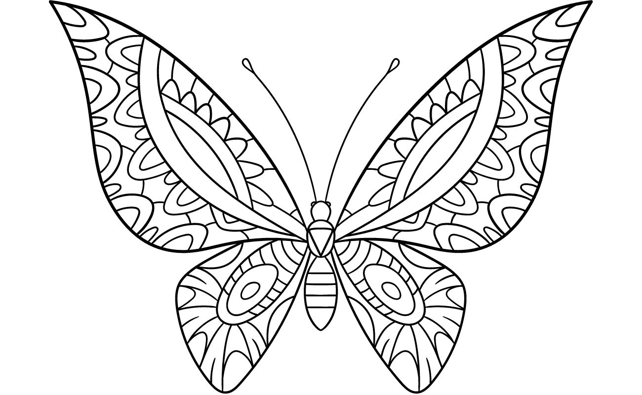 Butterfly Coloring Pages